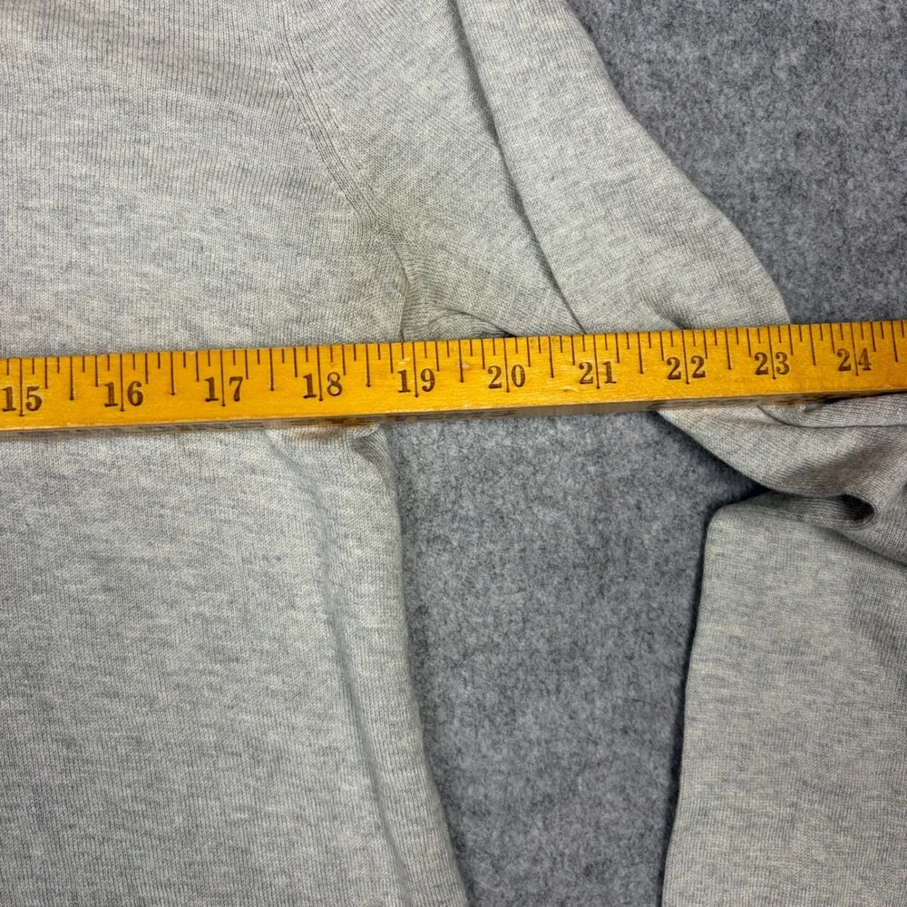 Banana Republic Luxury Blend Silk Cotton Cashmere V-Neck Sweater Gray Mens M